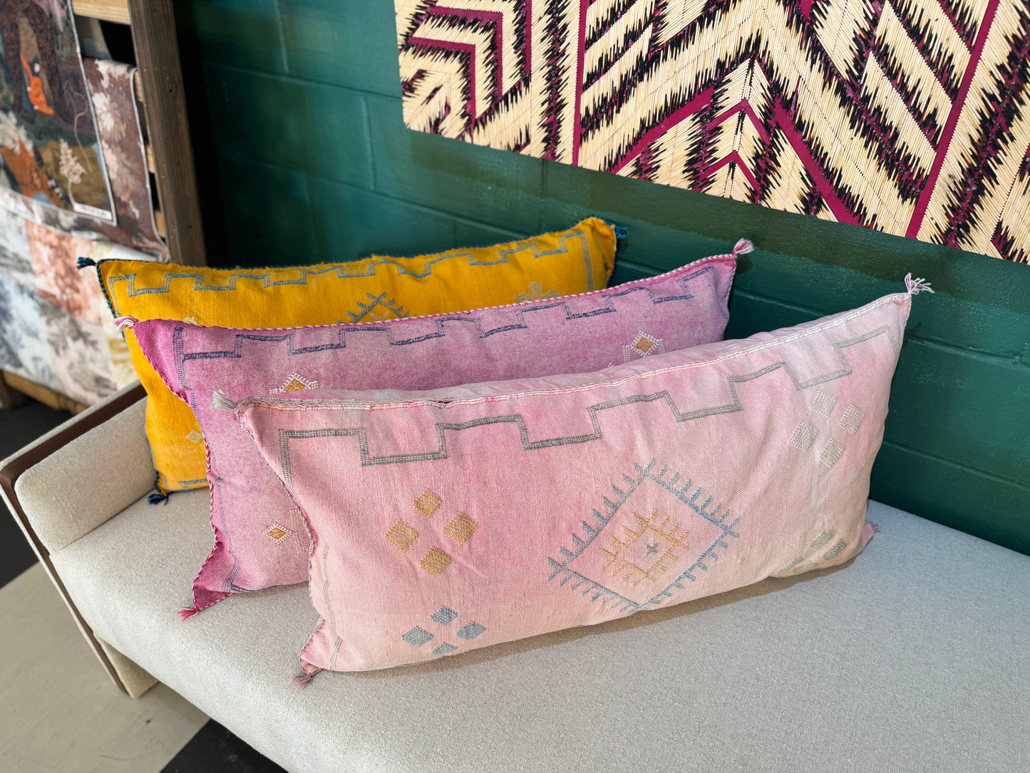 Vintage Turkish Canvas 18x34 Pillows