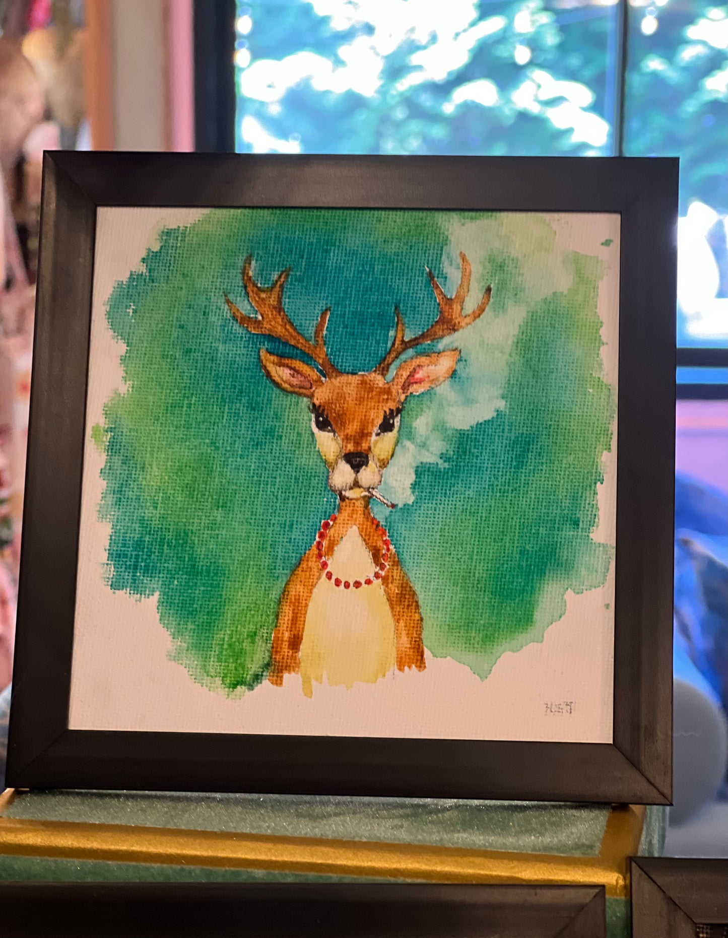 Smoking Women Series- Deer