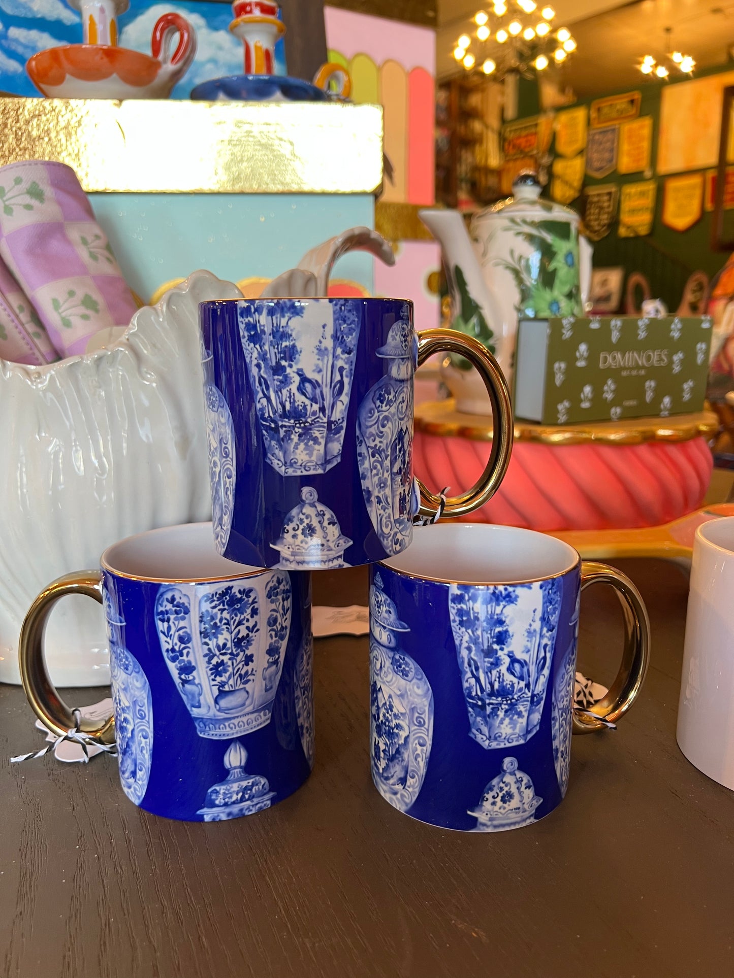 Blue Ginger Jar Mug