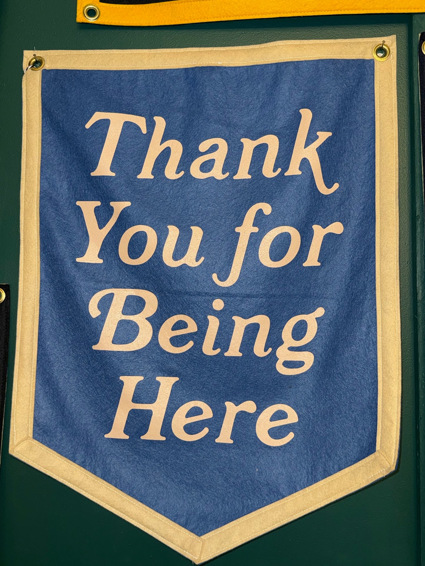 Thank You For Being Here