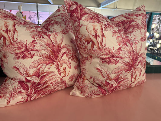 Jungle Toile Pillows