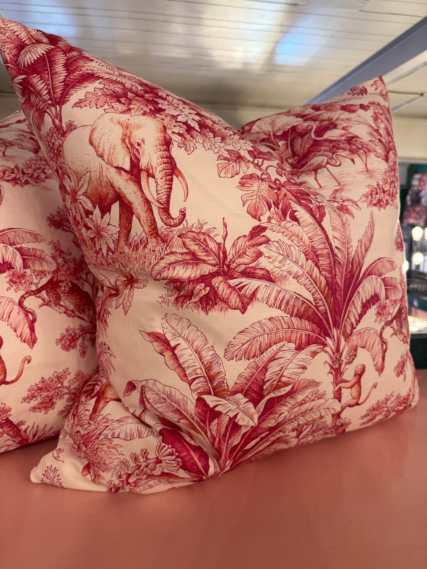 Jungle Toile Pillows