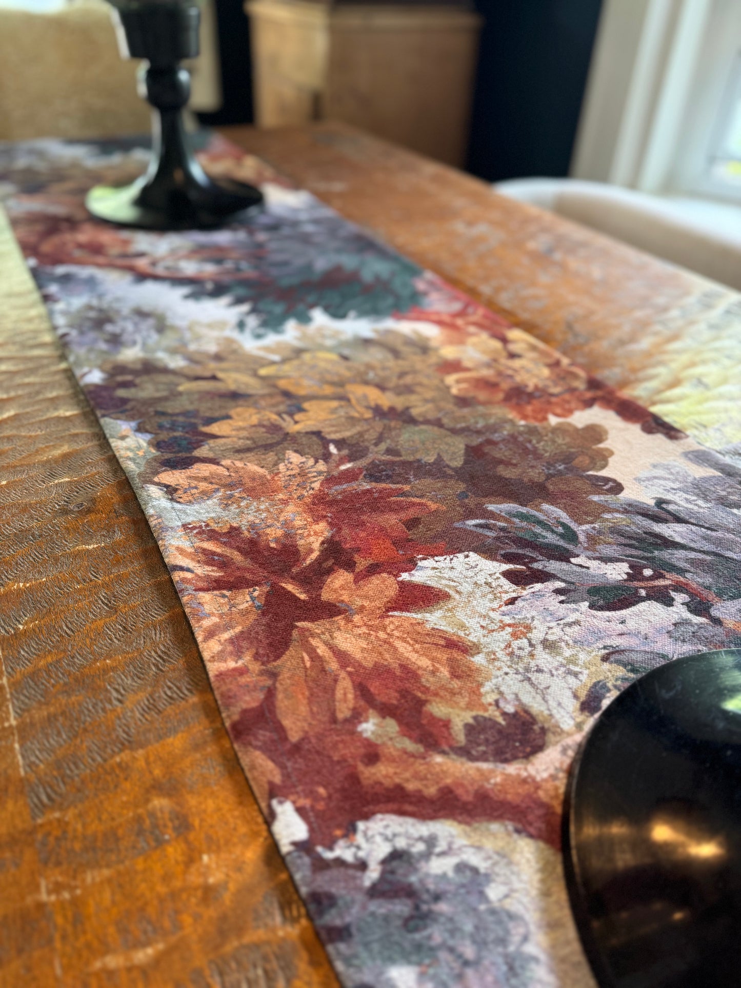 Signature Print Table Runners
