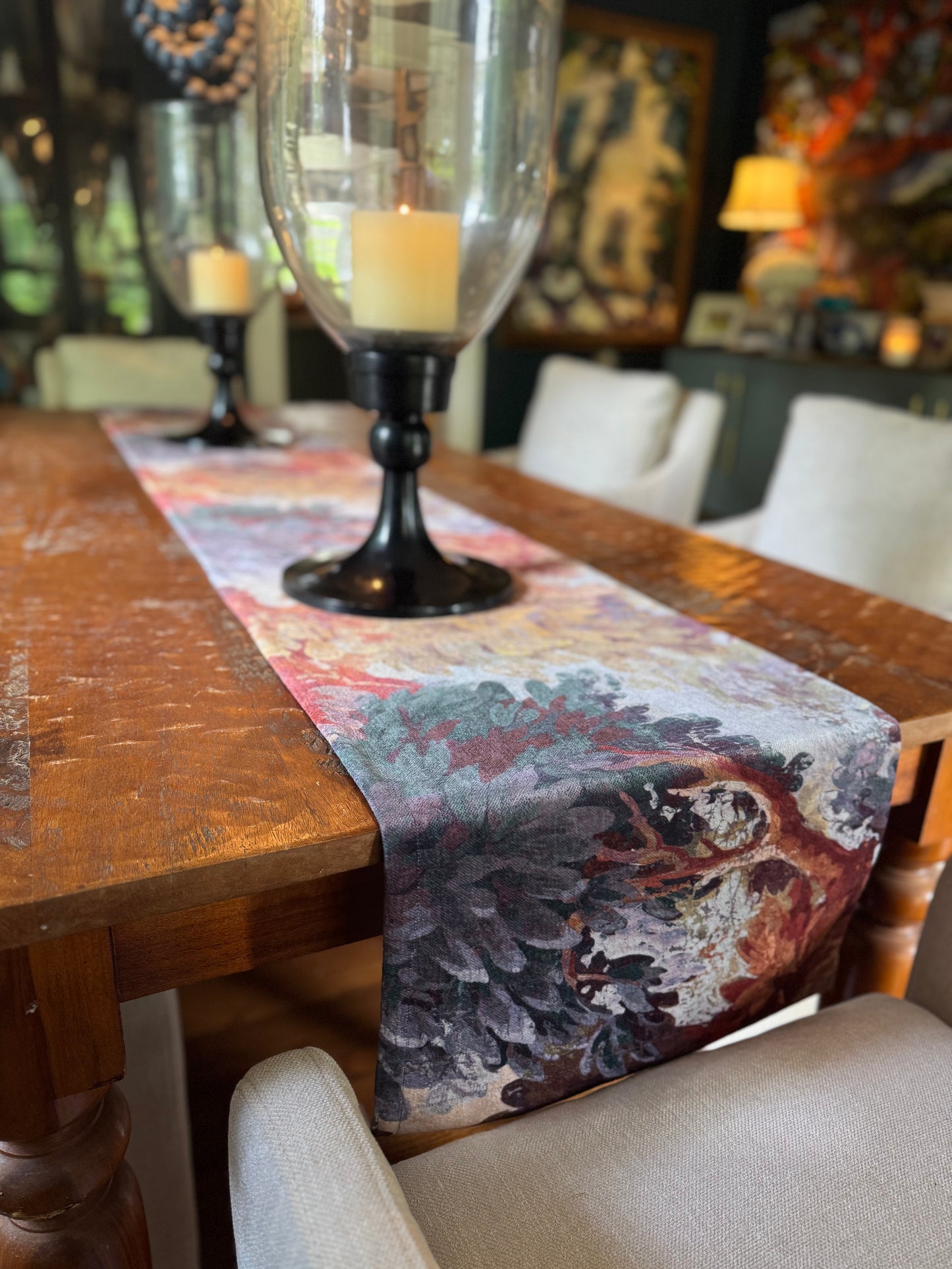 Signature Print Table Runners