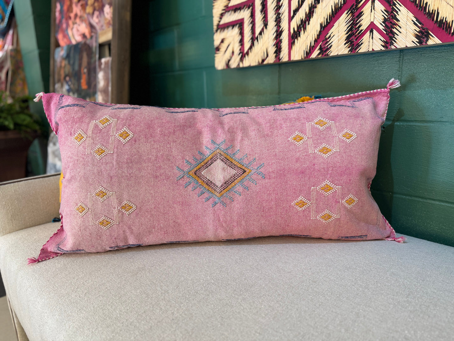 Vintage Turkish Canvas 18x34 Pillows