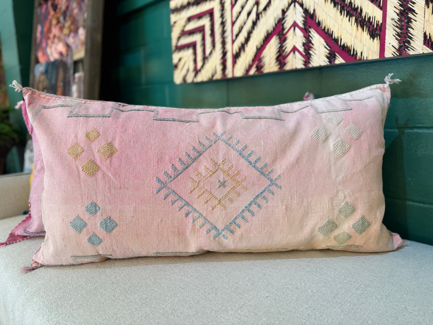 Vintage Turkish Canvas 18x34 Pillows