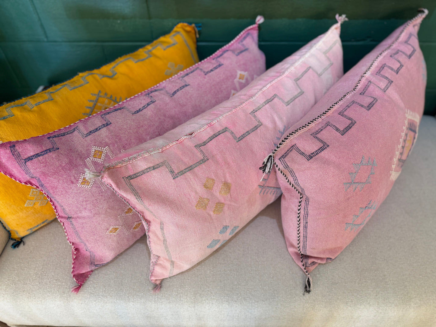 Vintage Turkish Canvas 18x34 Pillows