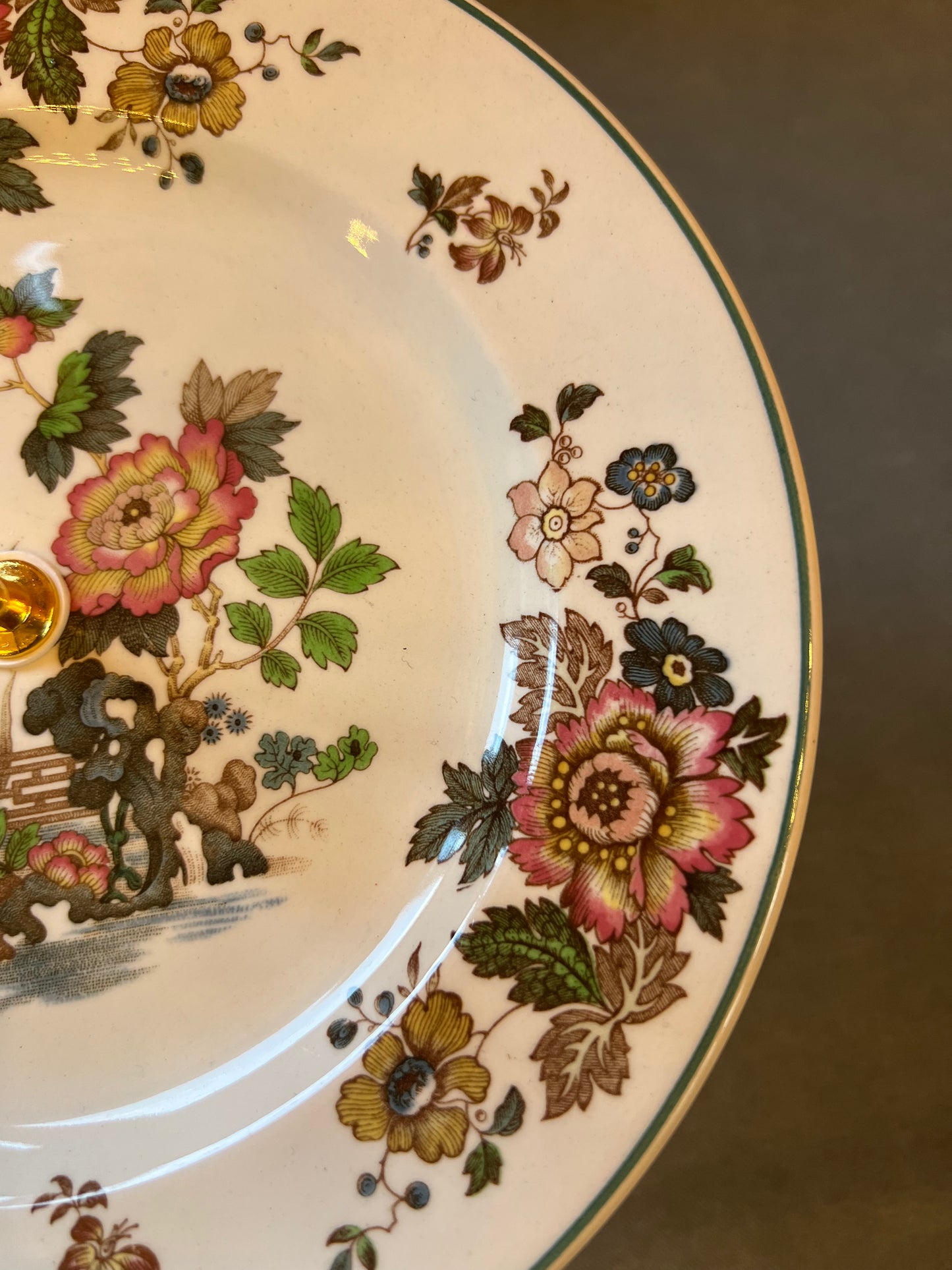 Wedgwood Floral Tiered Plate Stand