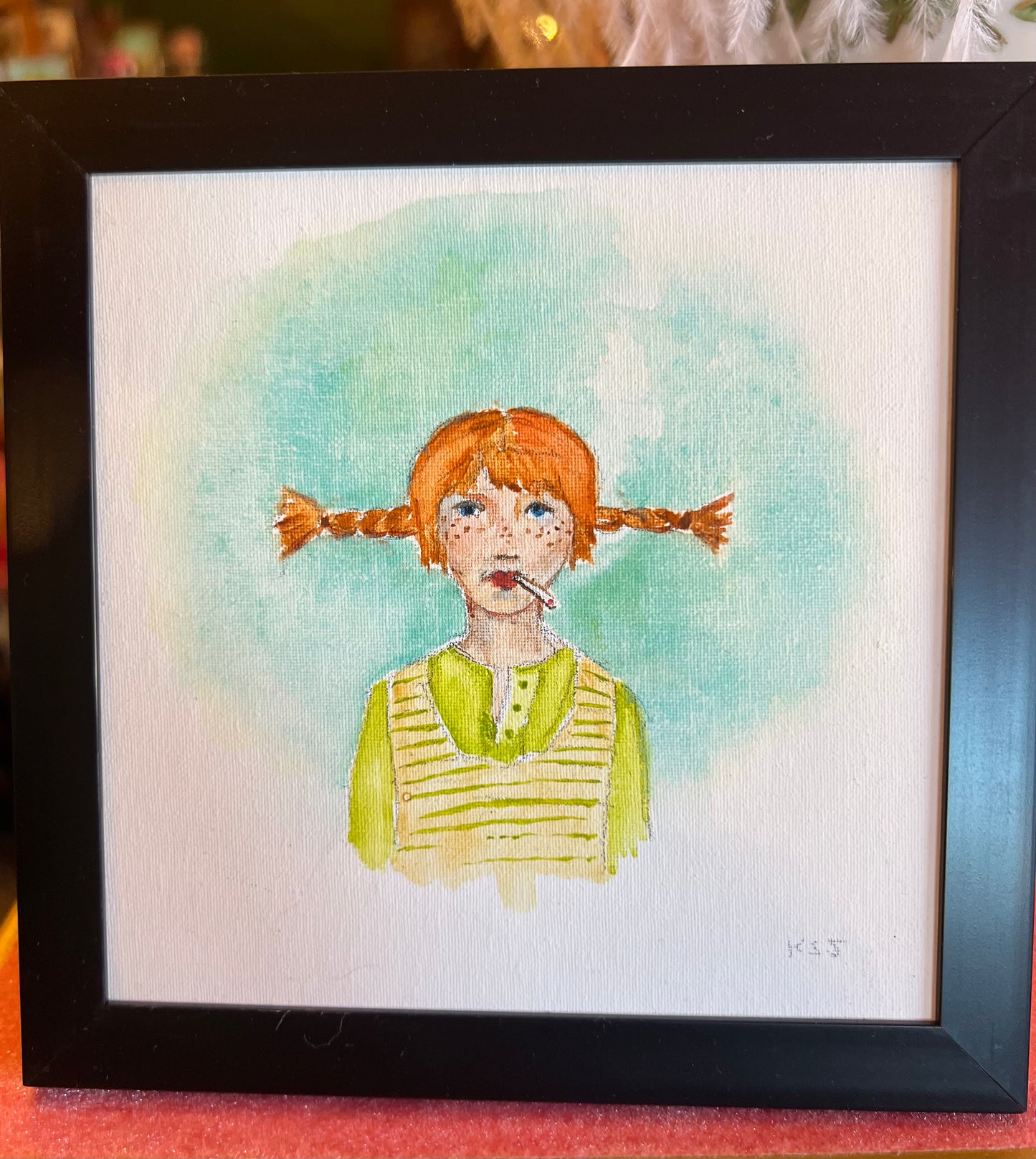Smoking Women Series- Pippi Longstocking