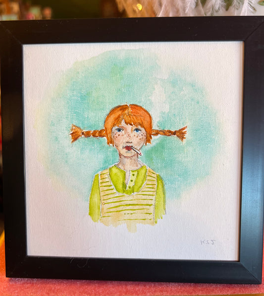 Smoking Women Series- Pippi Longstocking
