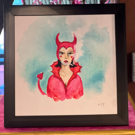 Smoking Women Series- Devil Woman