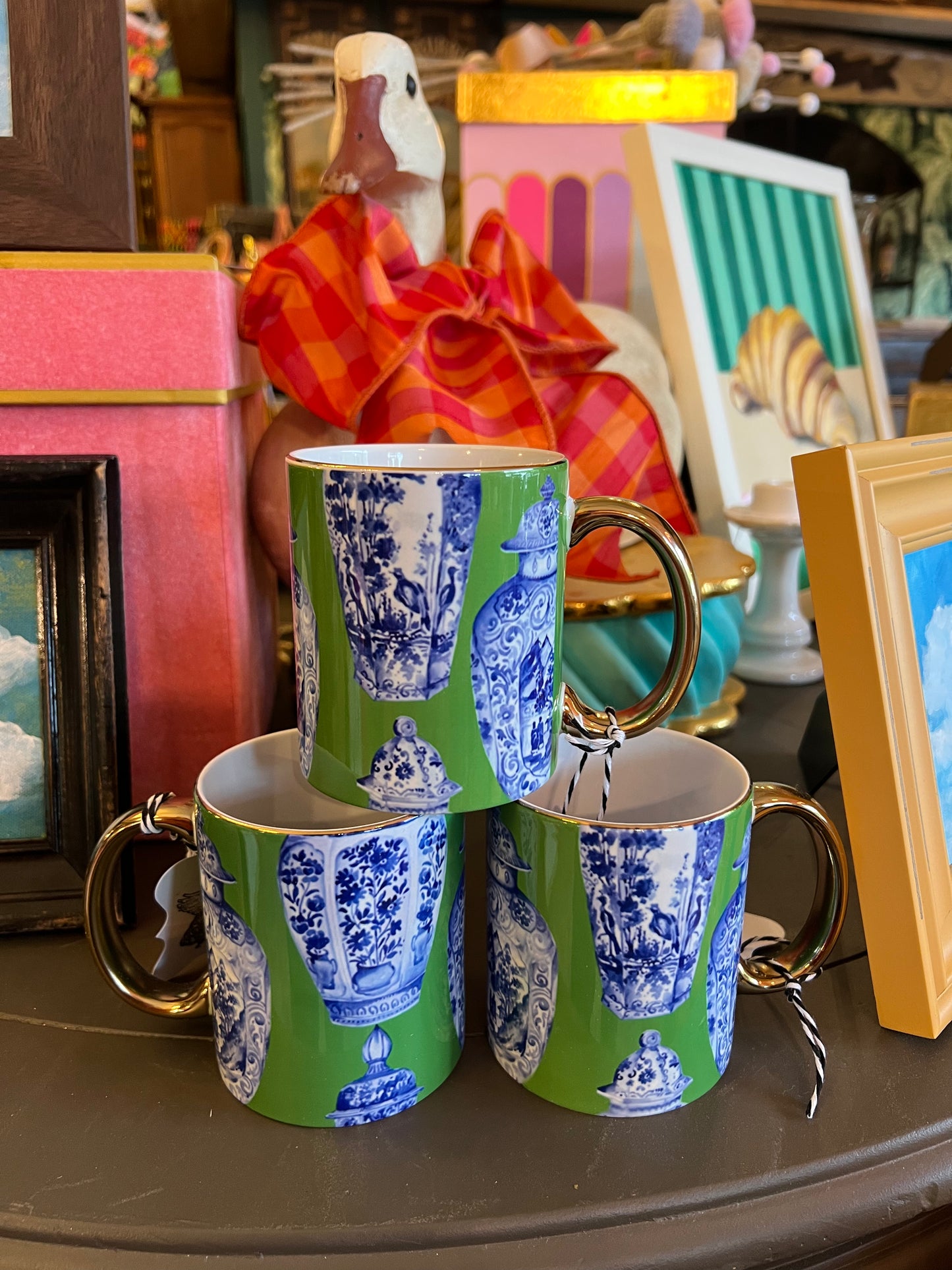 Green Ginger Jar Mug