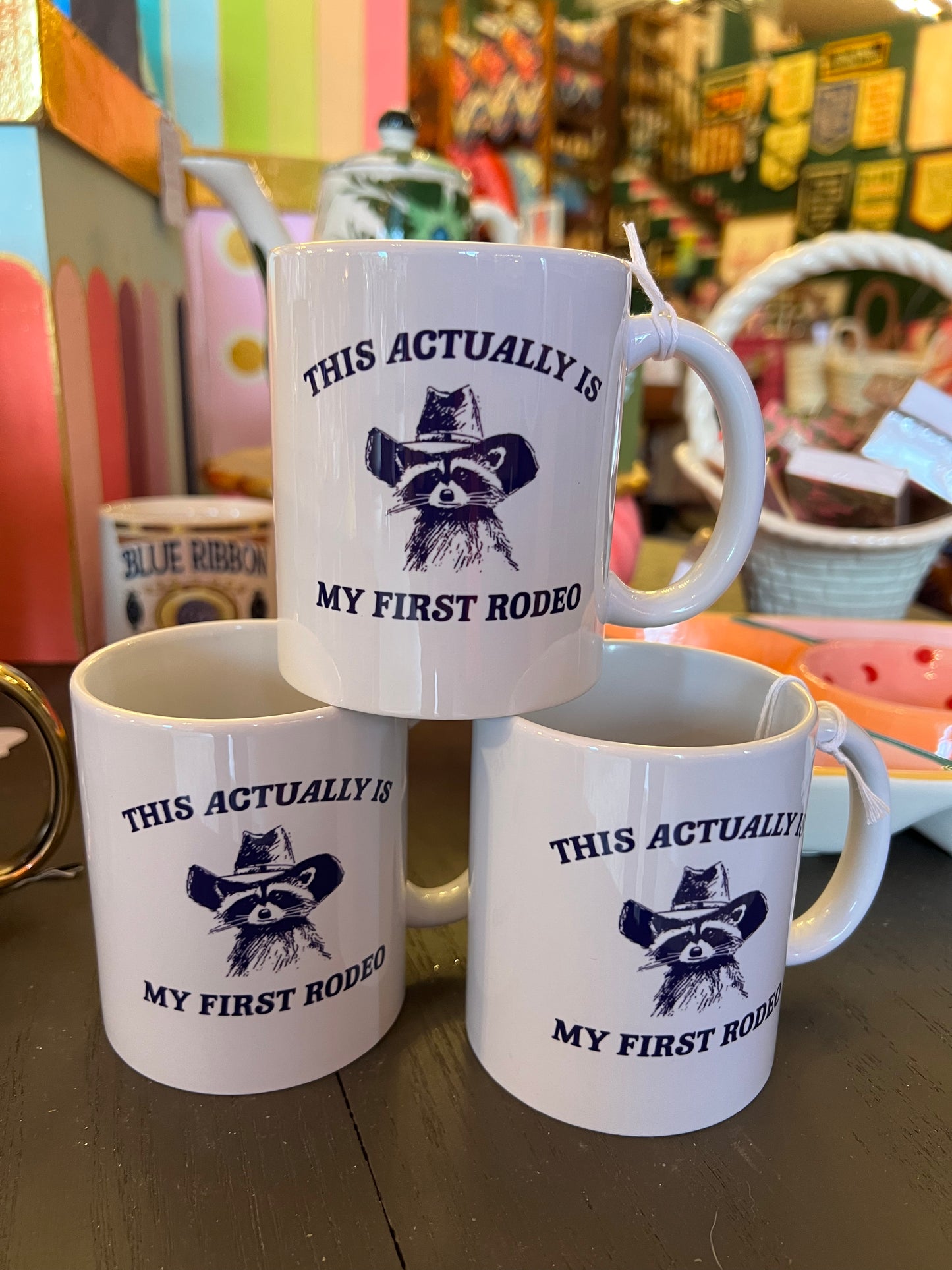 This Actually Is My First Rodeo Mug