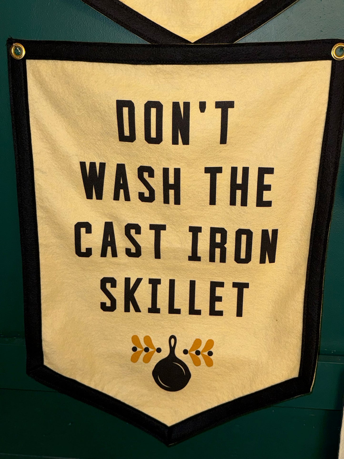 Don't Wash The Iron Skillet